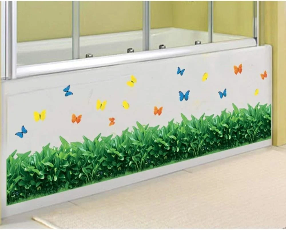 3D Butterfly Garden Enchanting Peel-and-Stick Mural